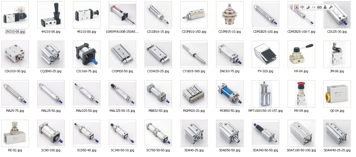 SMC气缸CKG1A夹紧气缸 高品质气动元件，安装简便快捷